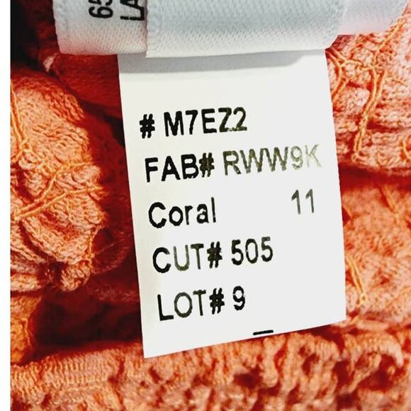 A New Day Textured Coral Tank Top XXL NEW - Picture 6 of 7